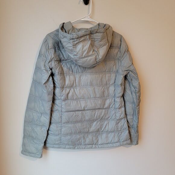 Calvin Klein Womens Down Jacket Size XS Gray Winter Coat Packable Lightweight - Picture 2 of 5